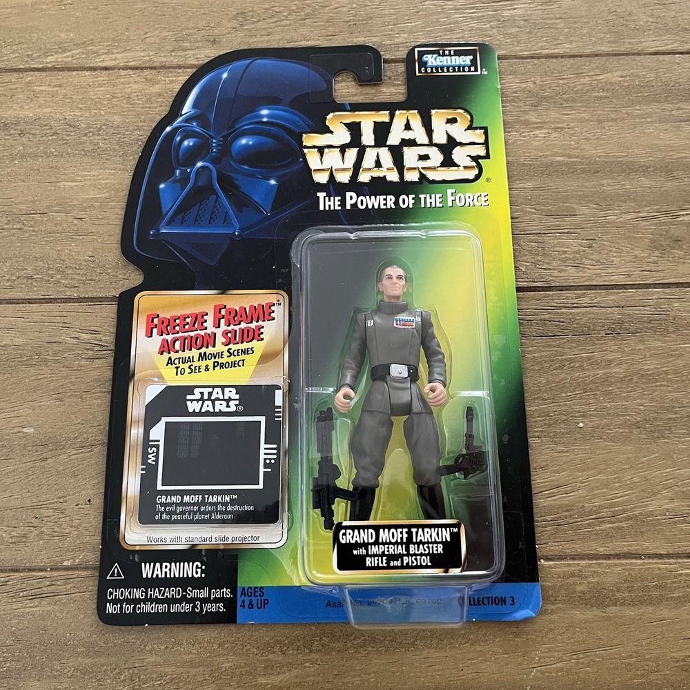 Star Wars Power Of The Force Grand Moff Tarkin 3.75" Action Figure 1996 Hasbro